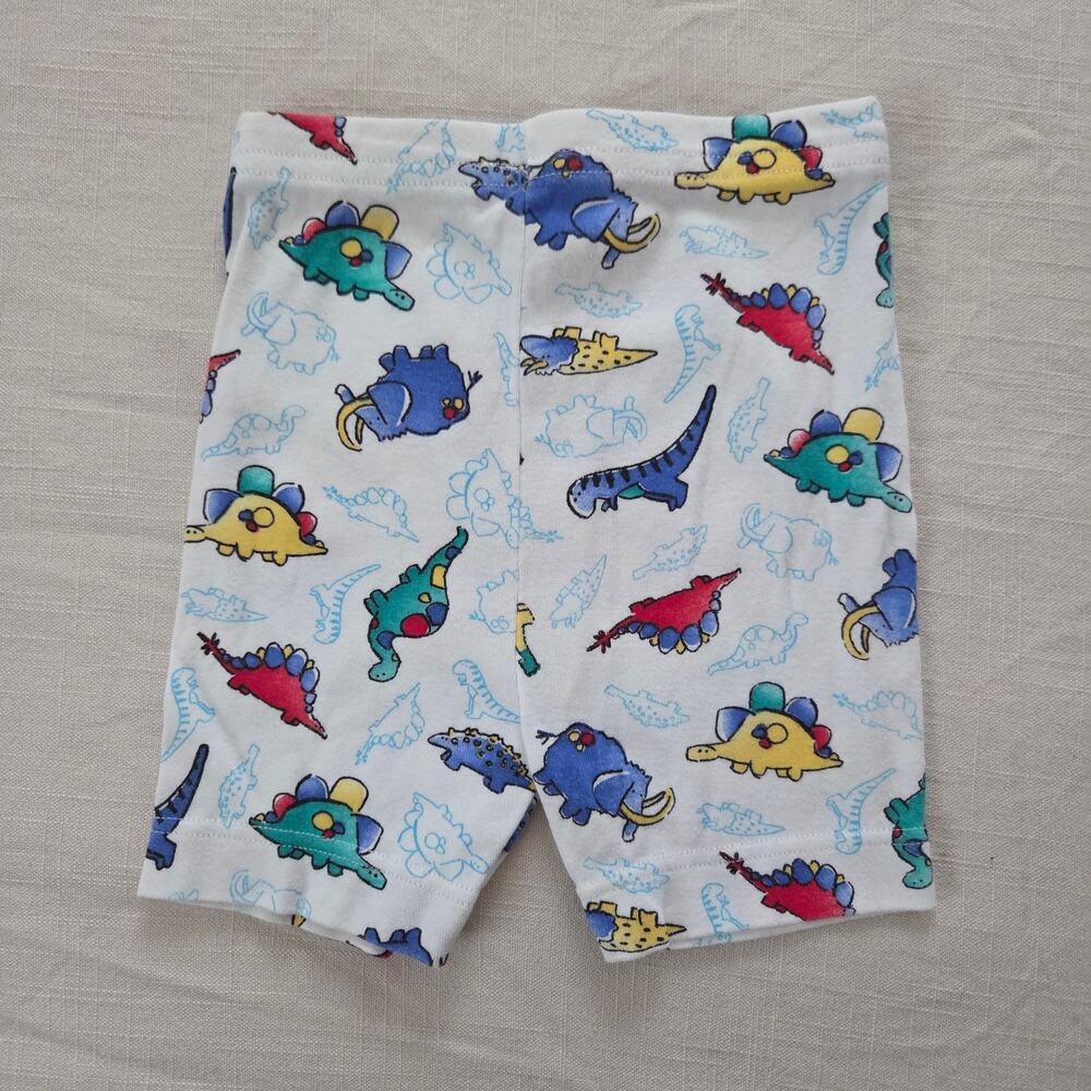 Vintage Dinosaur PJ Shorts 2t/3t